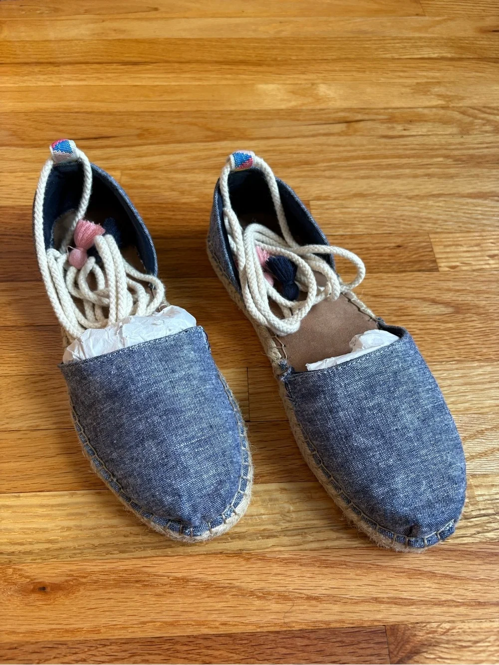 TOMS Women’s Katalina Chambray Espadrille